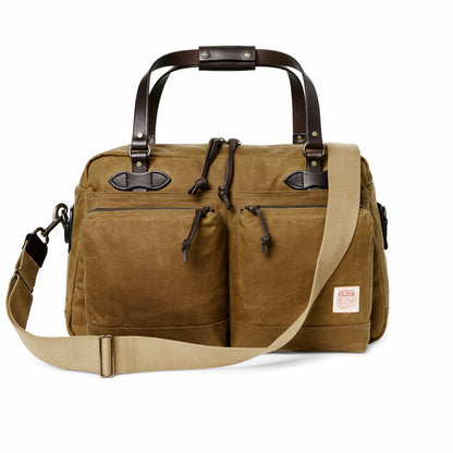 Filson Quality / 48 Hour Tin Cloth Duffle Bag - Dark Tan