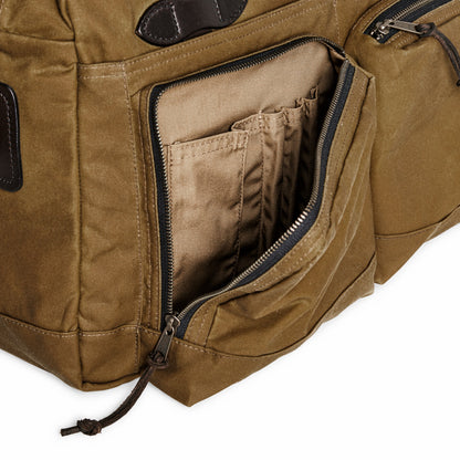 Filson Quality / 48 Hour Tin Cloth Duffle Bag - Dark Tan