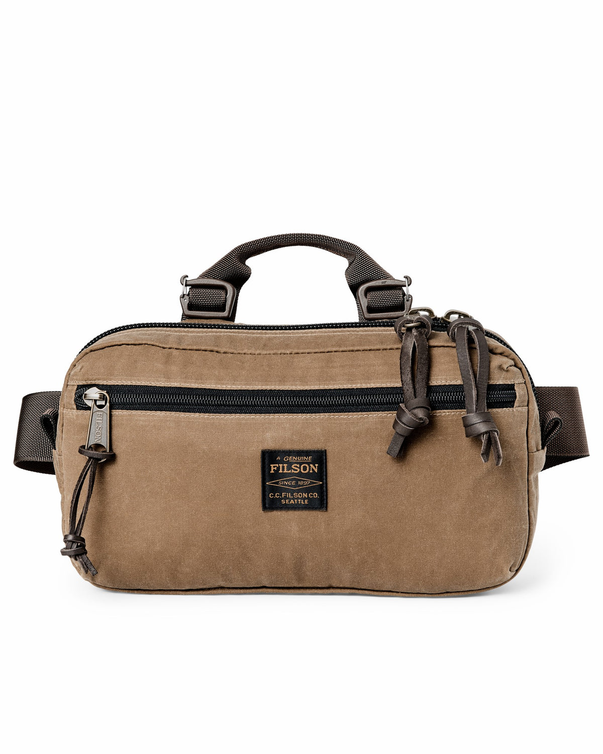 Filson Premium / Trapper Creek Modular Waistpack - Dark Tan